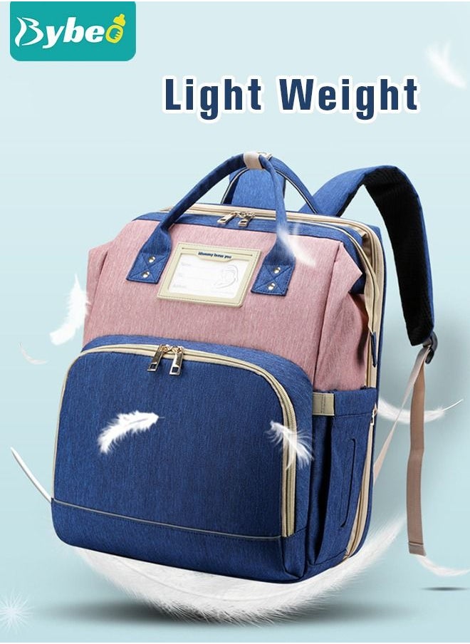 Bybeo - 2024 New Style Baby Diaper Bag Backpack, Multifunction Diapers Changing Station for Boys Girls Outdoor and Travel, Infant Shower Gifts, Large Capacity, 900d Oxford, USB Port - Image 1