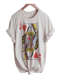 Queen Card Printed T-shirt