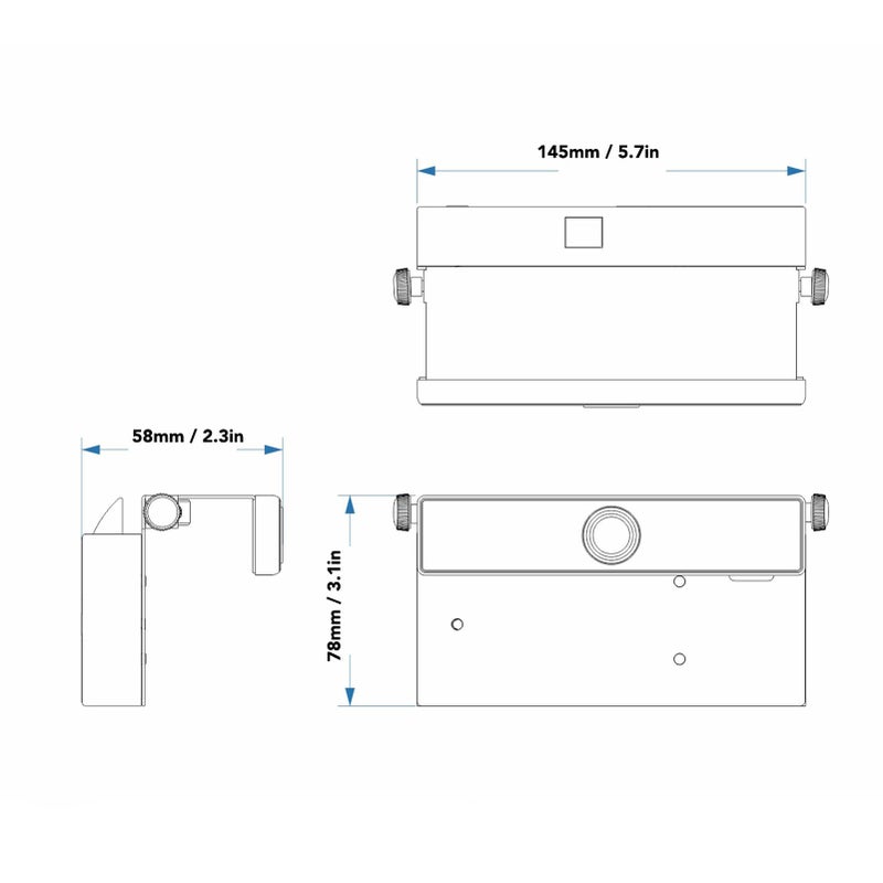 Fingerprint Cabinet Lock Smart Biometric Drawer Lock Black ABS Material Easy Installation - Image 5