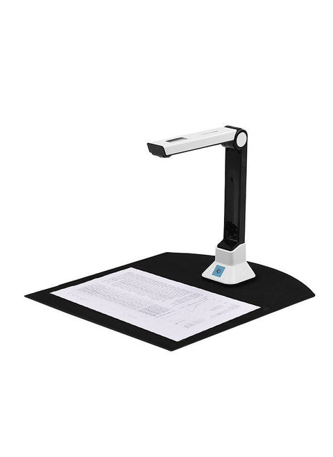 BK50 Portable 10 Mega-pixel High Definition Scanner Capture Size A4 Document Camera for Card Passport File Documents Recognition Support 7 Languages