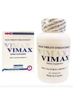 vimax Vimax herbal supplement 60 capsules 