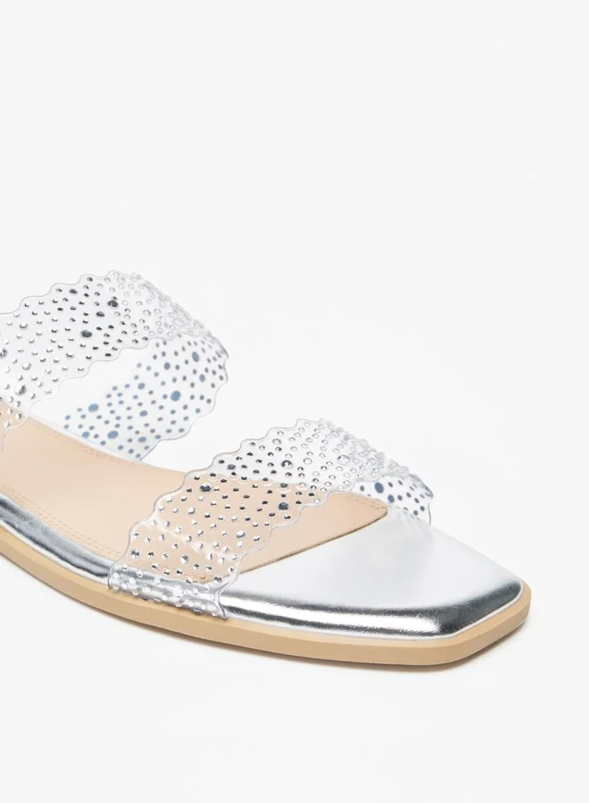 Celeste Women's Embellished Slip-On Flat Sandals