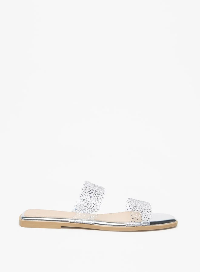 Celeste Women's Embellished Slip-On Flat Sandals