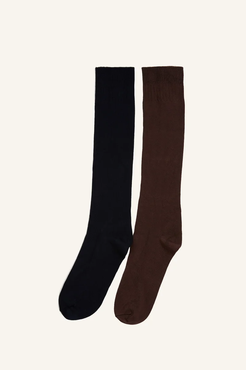 Man 2 piece Knee Socks