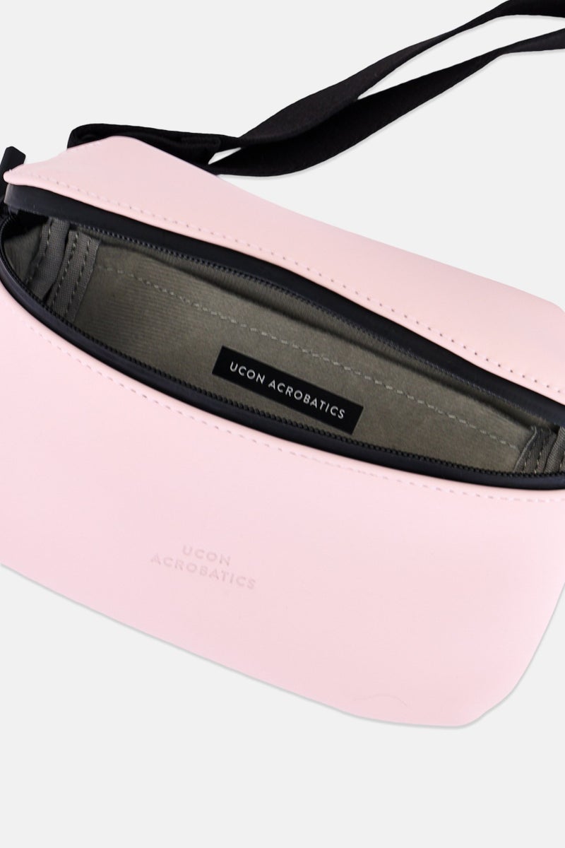 UCON ACROBATICS Women Brand Logo Mini Cross Body Bag, Light Pink - Image 3
