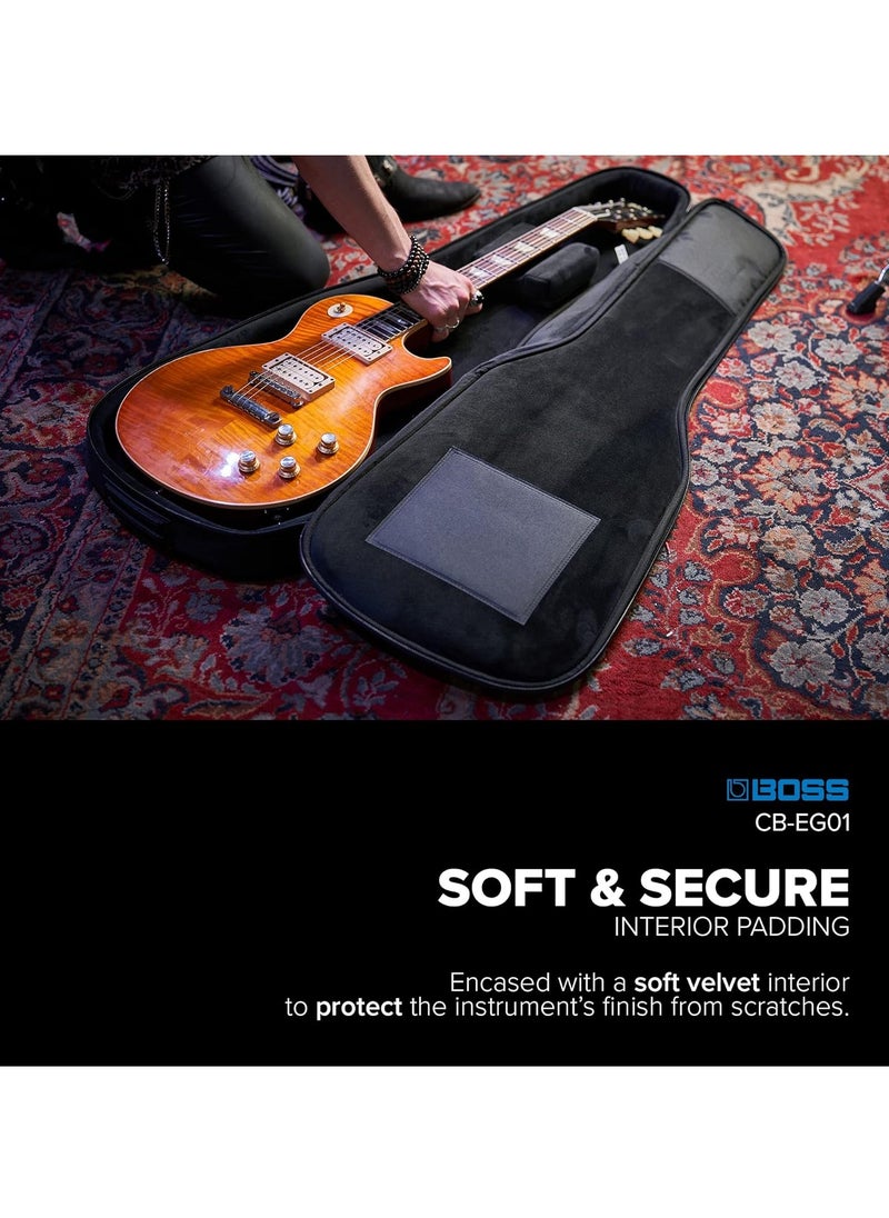 BOSS BOSS CB-EG01 Guitar Gig Bag | Slimline Electric Guitar Bag  - Image 3