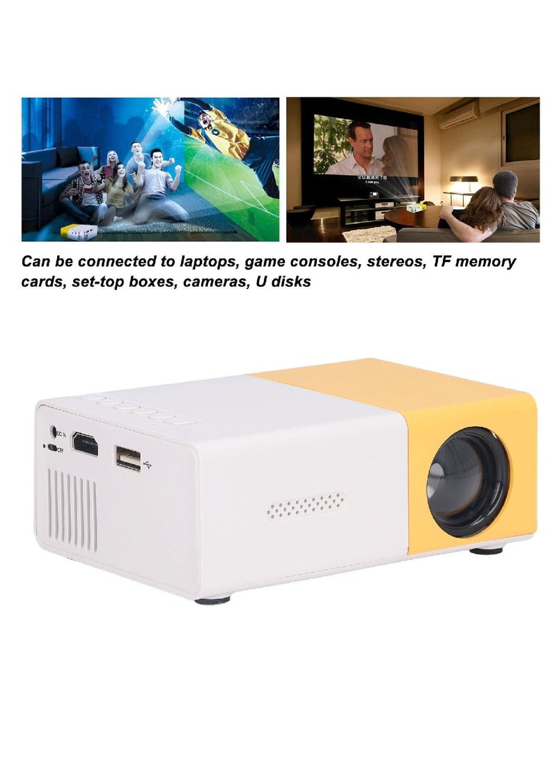 Yuwell YG300 Portable Mini LED Projector 1920x1080 Resolution Large Screen Projector - Image 3