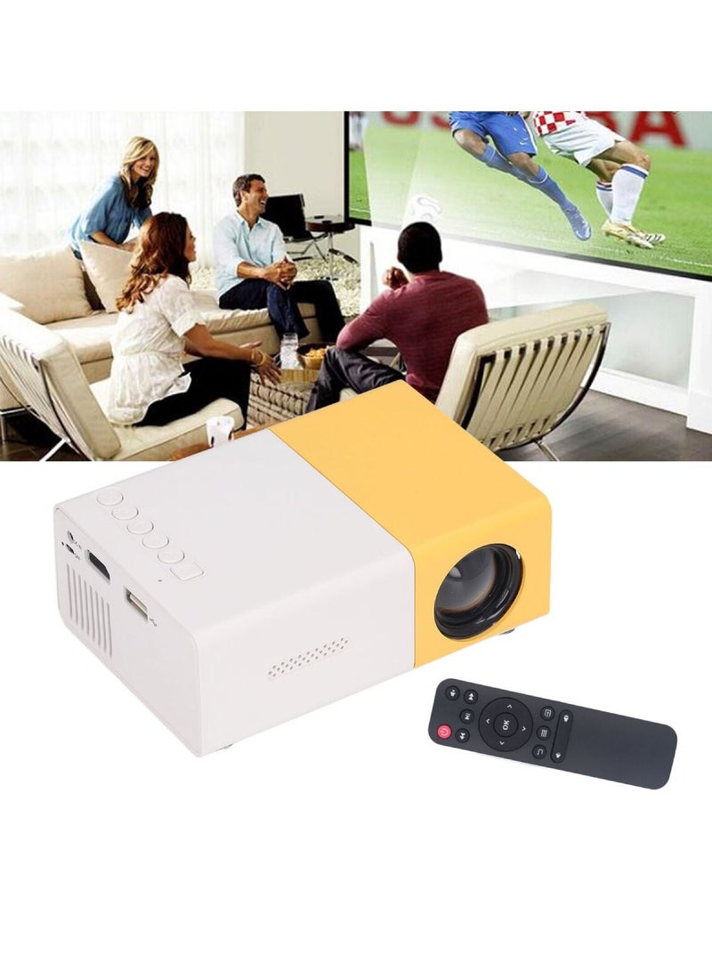Yuwell YG300 Portable Mini LED Projector 1920x1080 Resolution Large Screen Projector - Image 2