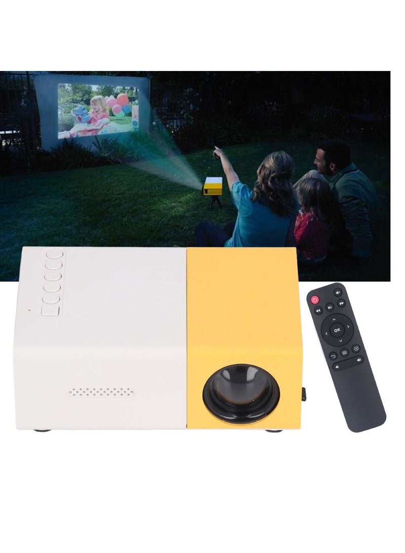 Yuwell YG300 Portable Mini LED Projector 1920x1080 Resolution Large Screen Projector - Image 4