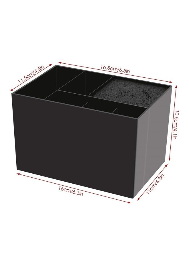 Segbeauty Barber Tools Holder, Professional Salon Hair Cutting Scissors Hair Brush Holder, Barber Supplies Hairdressing Tool Organizer Storage Rack for Hair Clipper Combs Clips Barber Accessories - Image 2