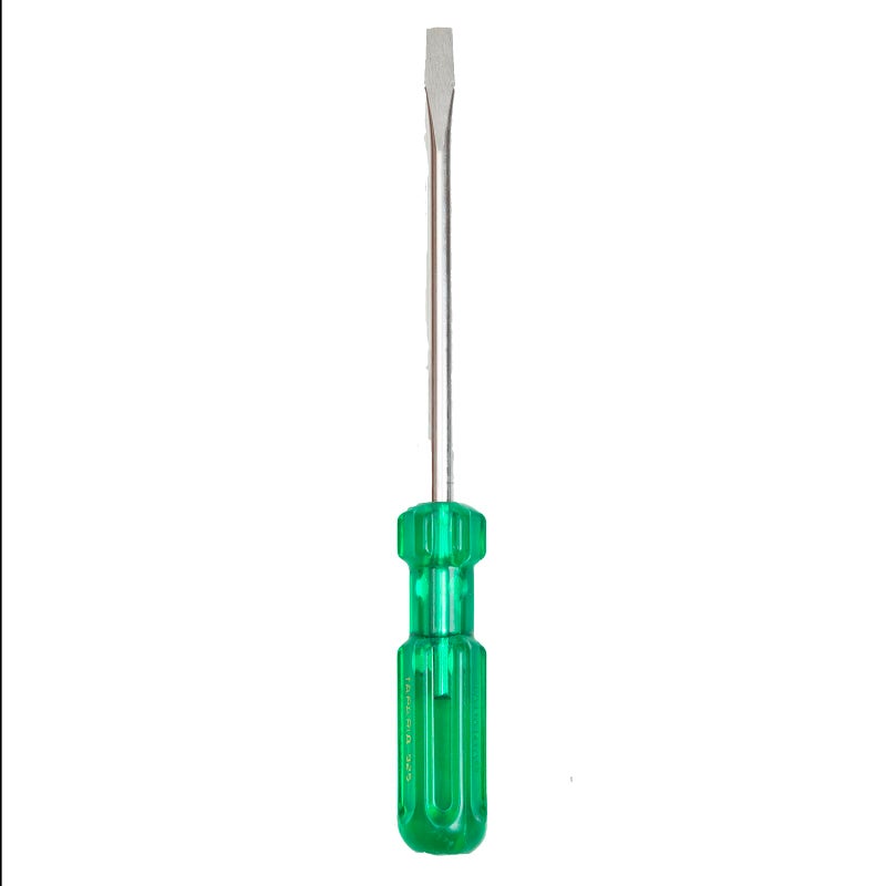 Taparia 925 Steel (8.0 x 1.2mm) Flat Tip Screw Driver (Green and Silver) - Image 3