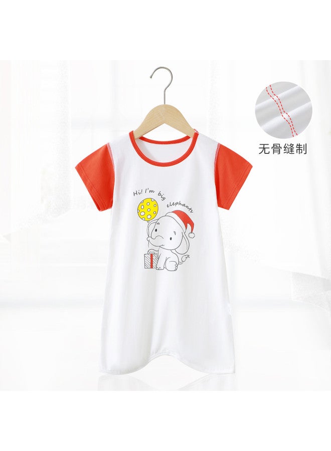 Bornbay baby Summer Nightgown Infant Sleeping Gown Lightweight Cute Printed Unisex Baby Air-conditioning Clothes - Image 4
