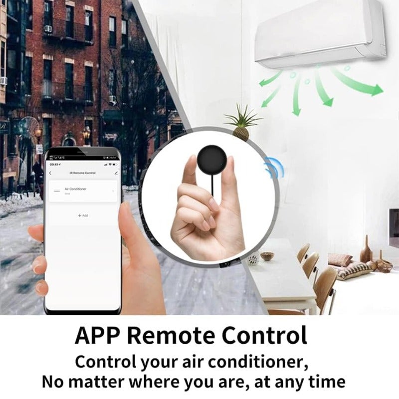 جهاز تحكم عن بعد ذكي Wi-Fi ي IR للتحكم في المنزل الذكي عن بعد عبر الأشعة تحت الحمراء، جهاز تحكم عن بعد شامل لمعظم الأجهزة، متوافق مع تويا، للتحكم في مكيف الهواء والتلفزيون، يعمل بواسطة أمازون أليكسا وجوجل هوم، للتحكم الصوتي 1 - Image 2