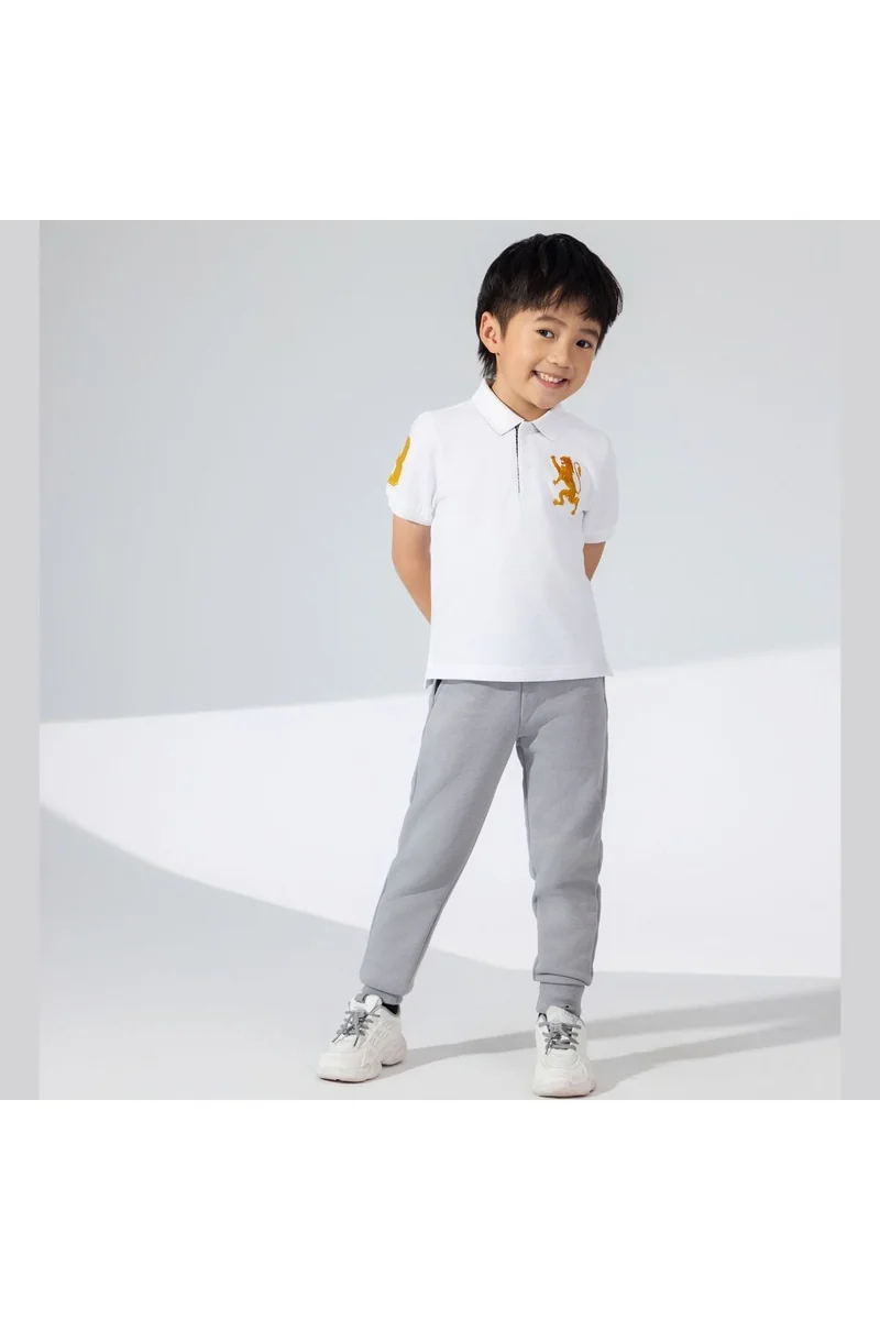 GIORDANO White Lion Polo for Boys