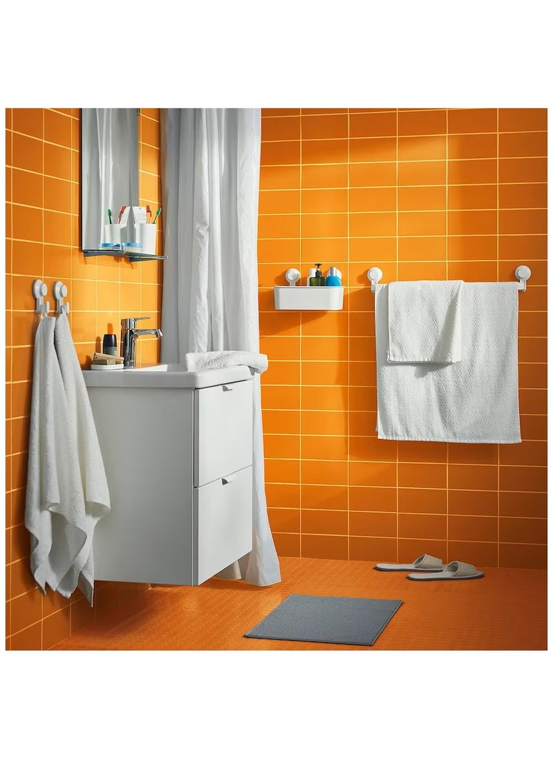 Generic ستارة للحمام أبيض 180x200 سم  - Image 4