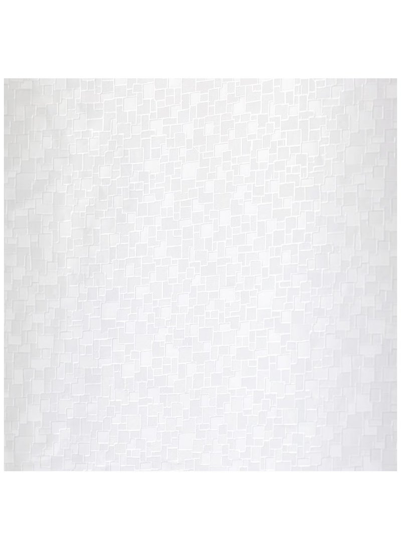 Generic ستارة للحمام أبيض 180x200 سم  - Image 5