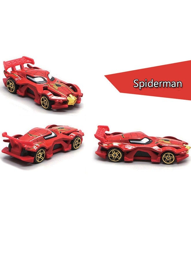 ZVEV 6-Pack Marvel Avengers Series Alloy Toy Car, Superhero Concept Car Model, Simulation Model Car Racing Car Toys for Children Gift Collectible - Image 3