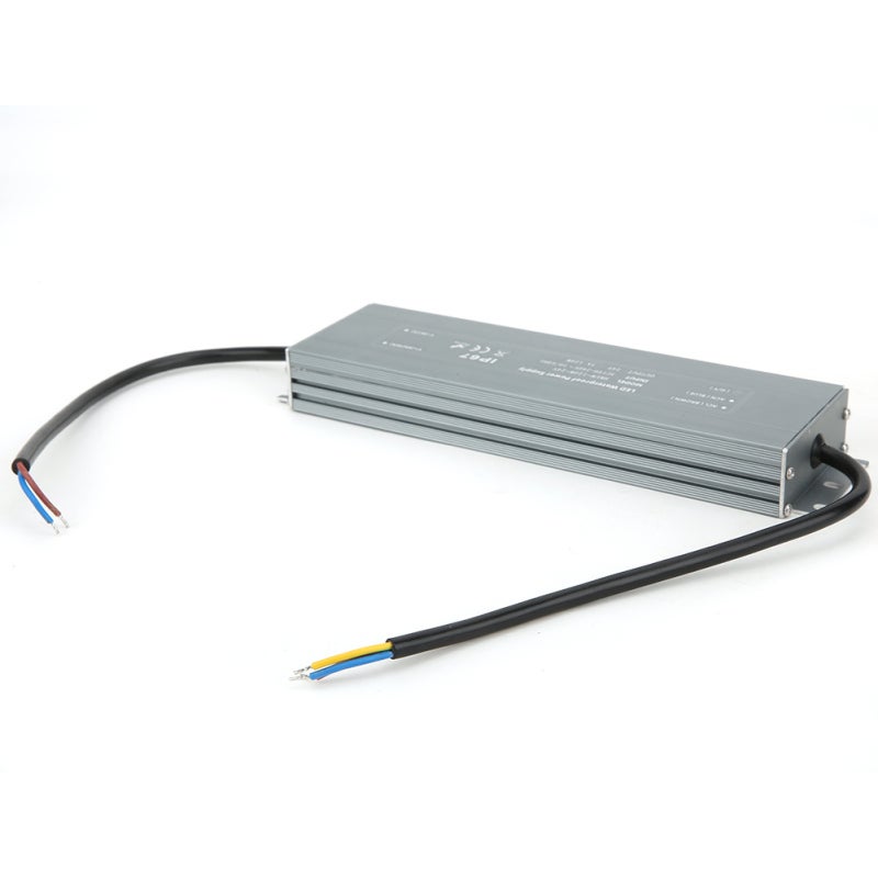 موصل إضاءة LED مقاوم للماء بإخراج 24 فولت تيار مستمر، مع تصنيح IP67 - مصدر طاقة تبديل خفيف الوزن صغير الحجم ومقاوم للماء رفيع جدًا، مصدر طاقة منخفض الجهد لإضاءة الهواء الطلق - Image 4