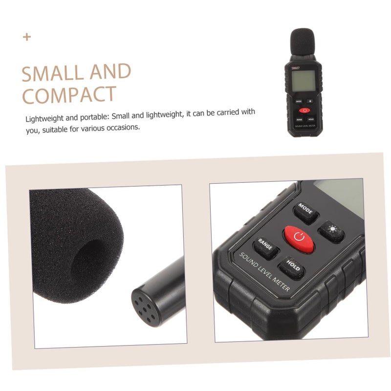 Digital Decibel Meter Portable Sound Level Tester High Accuracy Display for Classroom Home Studio - Image 5