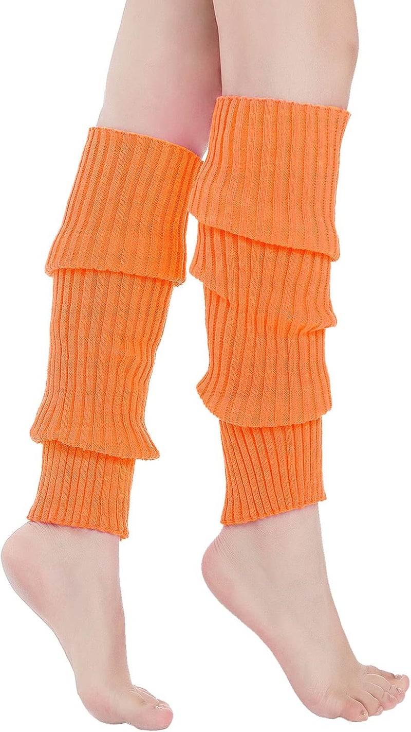Sarfel Leg Warmers for Women 80s Ribbed Knit Leg Warmer Custume Womens Leg Warmers Sports Party Accessories - Image 1