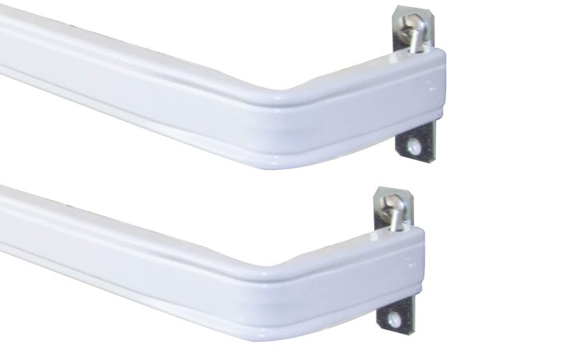 Blu-Pier Tech 2PCS Blu-Pier Tech FLAT SASH RODS for Top & Bottom Doors & Sidelights 18" - 28" - Image 1