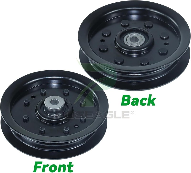 POSEAGLE 2 Pack 756-04129b Idler Pulley 4.25 Replaces Troy Bilt Pulley 753-08171 Idler Pulley kit Cub Cadet 756-04129b Cub Cadet 756-04129 Idler Pulley MTD 756-04129 Pulley 956-04129 Pulley 753-08068 - Image 4