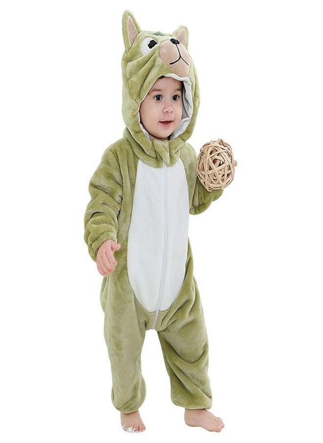 Loquat - Baby Three-Dimensional Modeling Hooded Bodysuit - Image 1