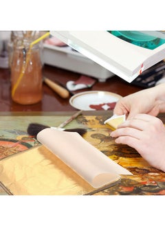 Bememo 100 Sheets Imitation Gold Leaf For Arts, Gilding Crafting, Decoration, 5.5 By 5.5 Inches  - Image 5