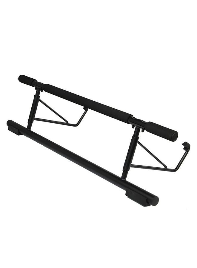 الكوتش قضيب تمارين العقلة يثبت على لباب ، شريط سحب  مع خطافات تثبيت ، قابلة للطي 4 في 1 شريط للجيم المنزلي - Image 4