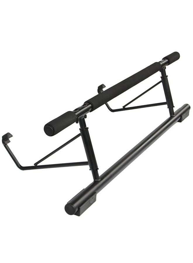 الكوتش قضيب تمارين العقلة يثبت على لباب ، شريط سحب  مع خطافات تثبيت ، قابلة للطي 4 في 1 شريط للجيم المنزلي - Image 2