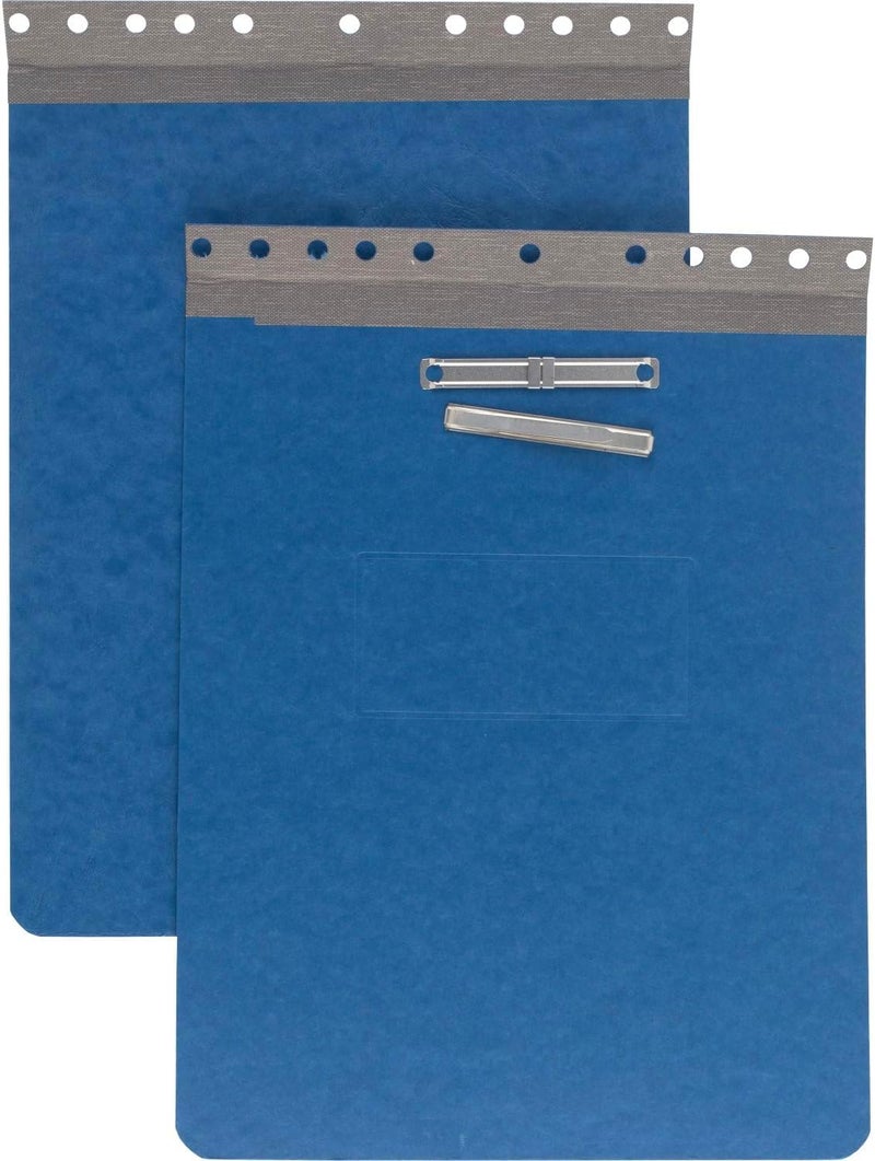 GBC ACCO PRESSTEX Report Covers, Top Bound, 2.75 Inch Centers, Light Blue, 8.5 x 11 Inches , 2 Per Pack (A7022272A) - Image 1