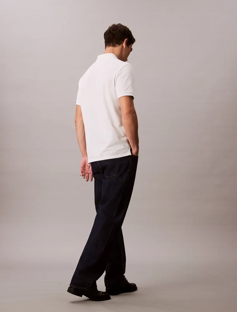 Calvin Klein Jeans Cotton Piqué Polo Shirt