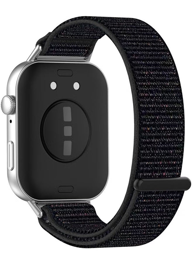 هابي دي 4 قطع من حزام نايلون منسوج، مناسب لهواوي فيت 3 / فيت 4 / فيت 4 برو، مقاوم للماء، قابل للتنفس، حزام رياضي قابل للتعديل - Image 2