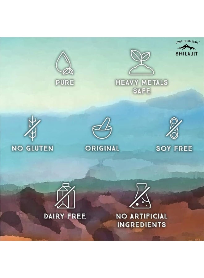 Pure Himalayan Shilajit Shilajit Dry Drops from Pure Himalayan Shilajit - Original Siberian Shilajit, 100% Pure, Trace Minerals & Fulvic Acid (120 drops) - Image 5