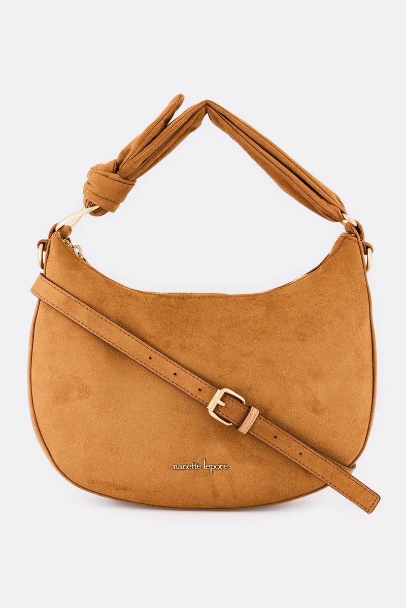 Nanette lepore Women Brand Logo Handbag, Brown  - Image 1