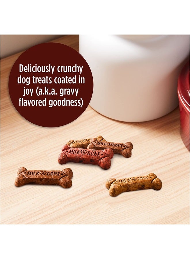 MILK-BONE Gravy Bones Dog Treats with Savory Meat Flavors, 60 Ounce (Pack of 3) - Image 2