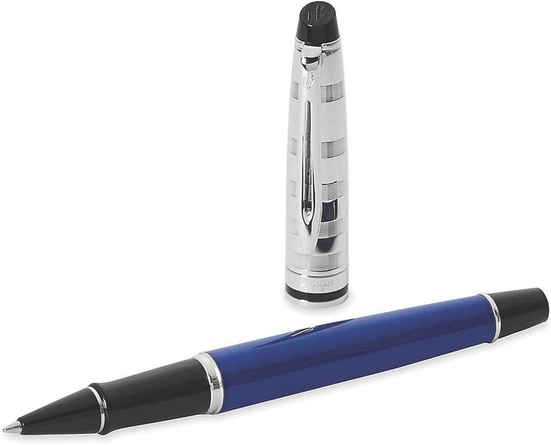 Waterman قلم رولربول ووترمان إكسبيرت ديلوكس أزرق أوبسيشن CT - Image 4