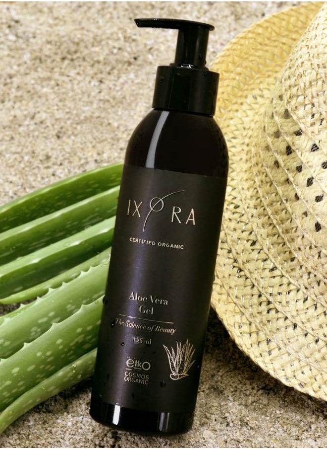 IXORA - Aloe Vera Gel Certified Organic Restores skin’s hydration Soothes irritated skin Helps to reduce the appearance of dark circles and puffiness - Image 1