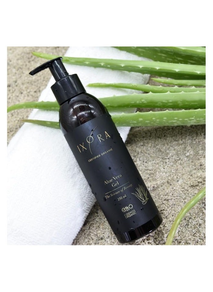 IXORA - Aloe Vera Gel Certified Organic Restores skin’s hydration Soothes irritated skin Helps to reduce the appearance of dark circles and puffiness - Image 1