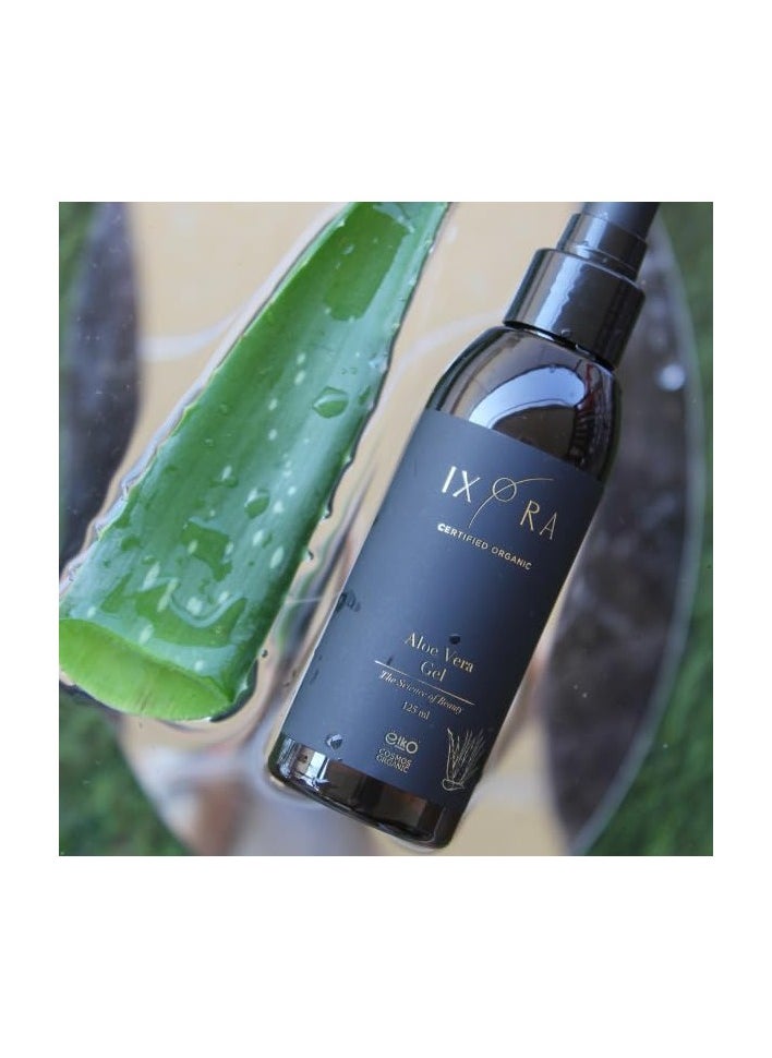 IXORA - Aloe Vera Gel Certified Organic Restores skin’s hydration Soothes irritated skin Helps to reduce the appearance of dark circles and puffiness - Image 1