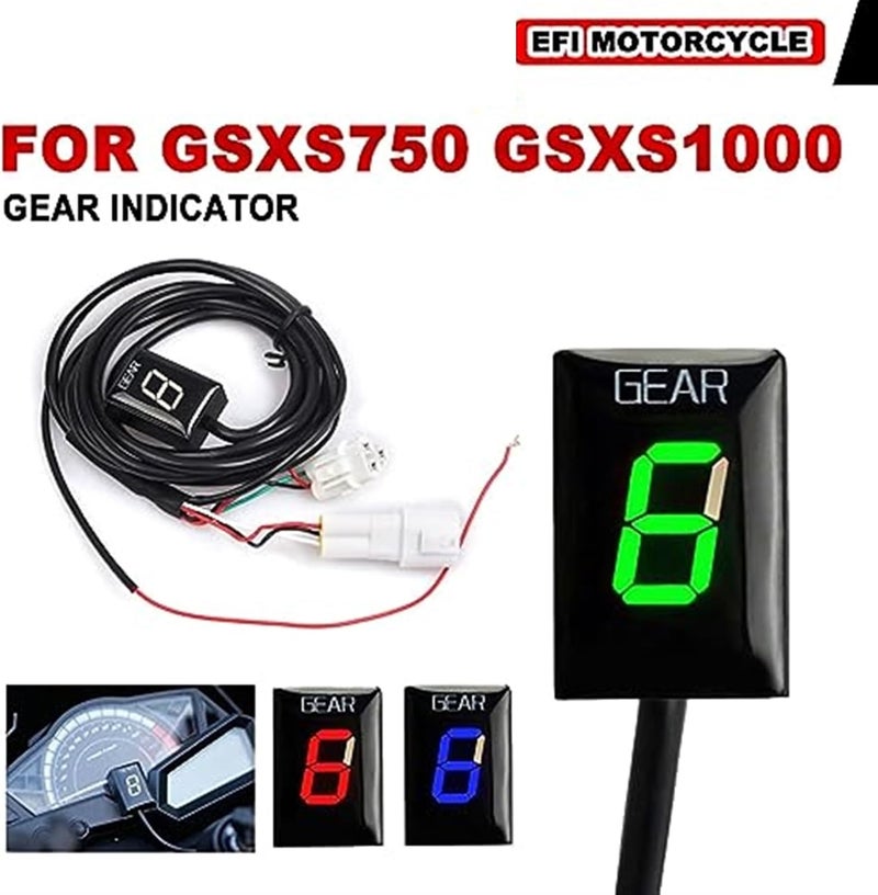 Wivplex Motorcycle 1-6 Speed Gear Indicator - Image 3