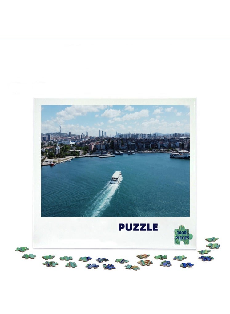 Anna 1000 Pieces Thick Paper Puzzle for Stress Relief and Decoration - Brain-Boosting Fun - Image 1