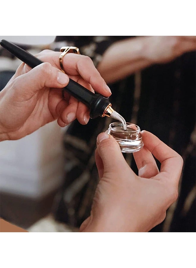 دي ان ام محدد العيون DNM Easy No-Skip ، DNM Wand وكريم الحواجب / كريم كحل العيون طويل الأمد (أسود) ، أداة تطبيق مكياج متعددة الأغراض ، تصميم عالمي لسهولة تحديد العين والحواجب والشفاه ، متعدد الاستخدامات وقابل لإعادة الاستخدام - Image 5