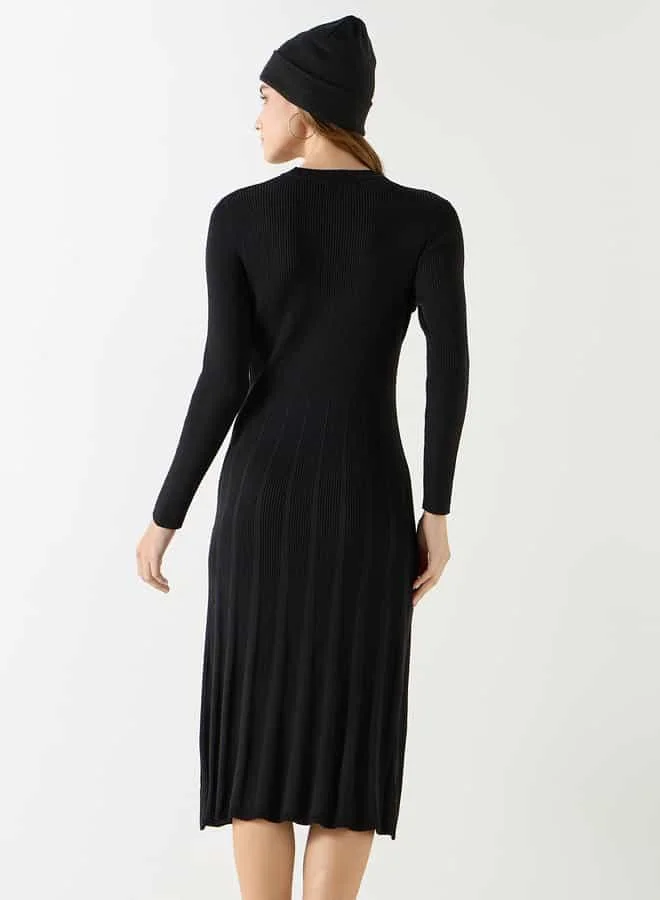 2Xtremz 2Xtremz A-line Dress with Long Sleeves