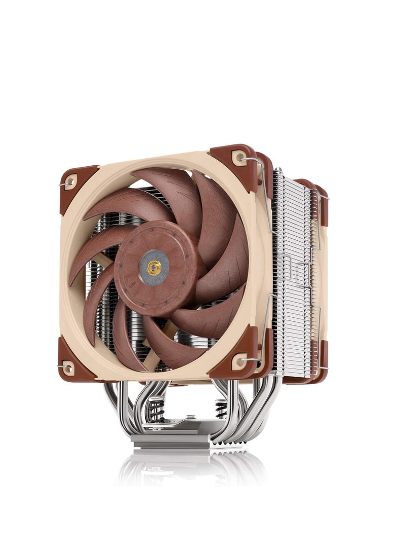 Noctua NH-U12A, Disipador de CPU de Gran Calidad con Ventiladores NF-A12x25 PWM de Alto Rendimiento (120 mm, Marrón) - Image 1