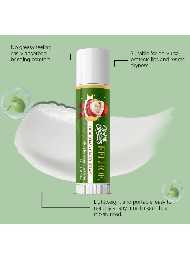 EELHOE Christmas Series Moisturizing Lip Balm Lip Skin Moisturizing Moisturizing Moisturizing Lip Balm - Image 4