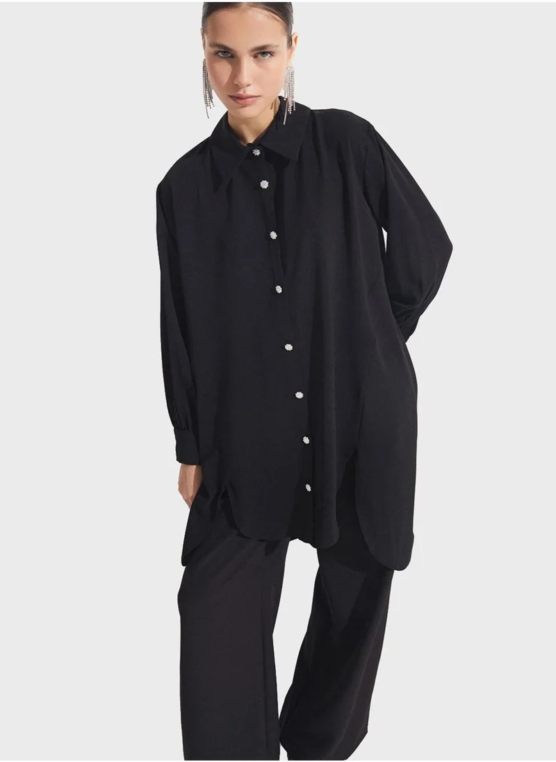 جون Button Down Shirt