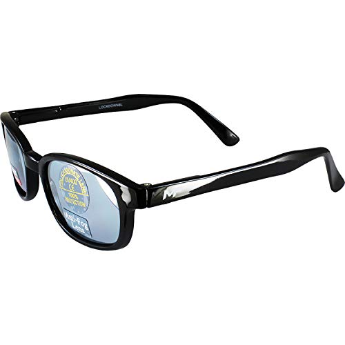 MF Lockdown Sunglasses (Black Frame/Blue Lens) - Image 5