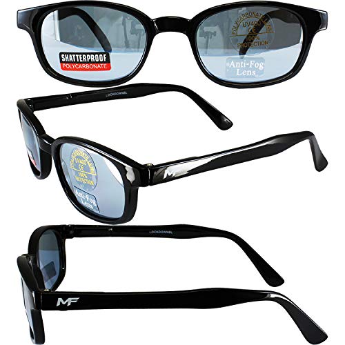 MF Lockdown Sunglasses (Black Frame/Blue Lens) - Image 4