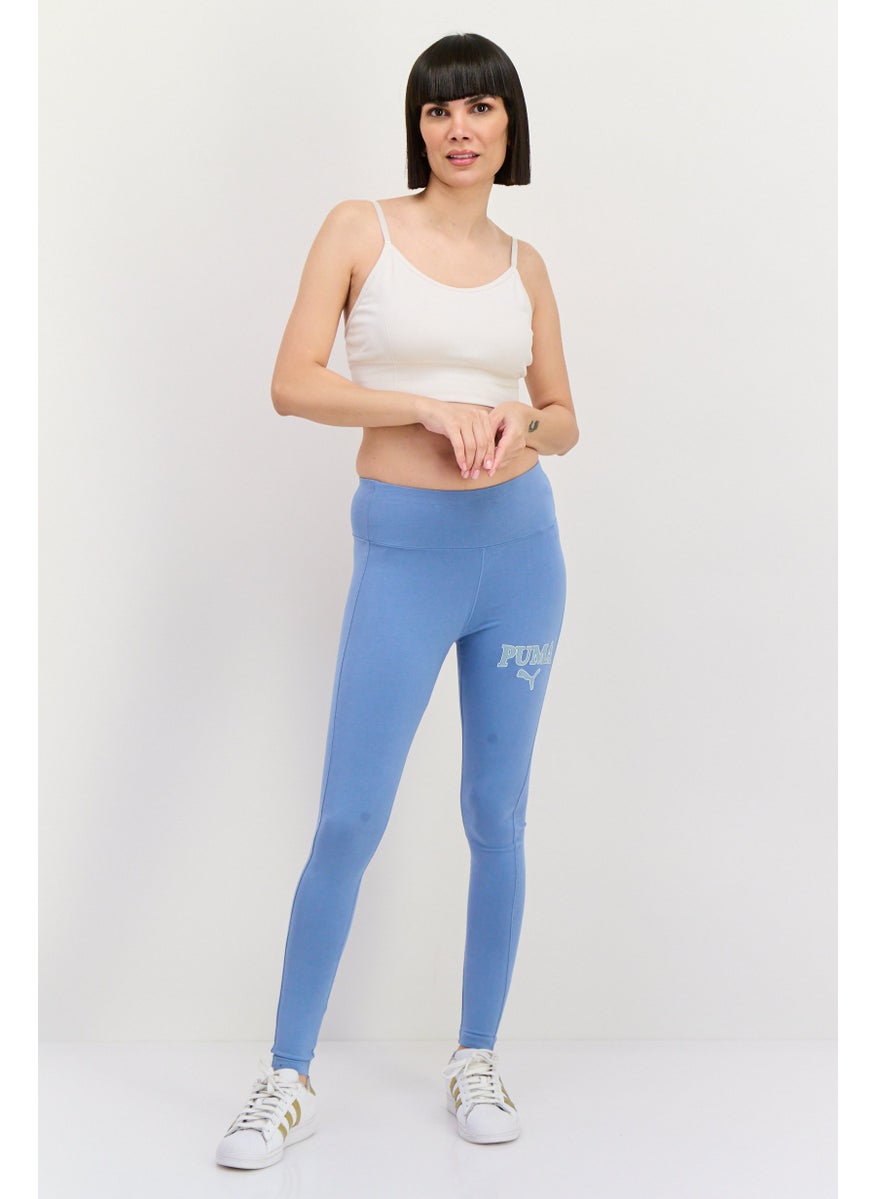 PUMA Women Sportswear Fit Pull On Training Legging, Dusty Blue  - Image 4